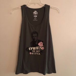Jurassic World Tank Size XL-Worn Once